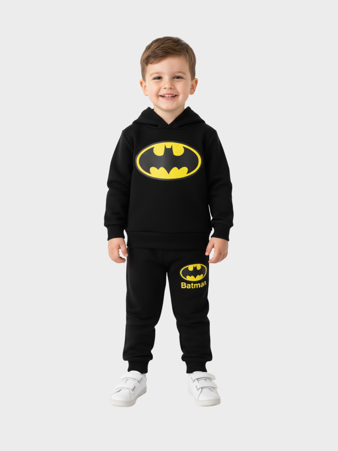 Official DC Batman Logo Hoodie & Joggers Set