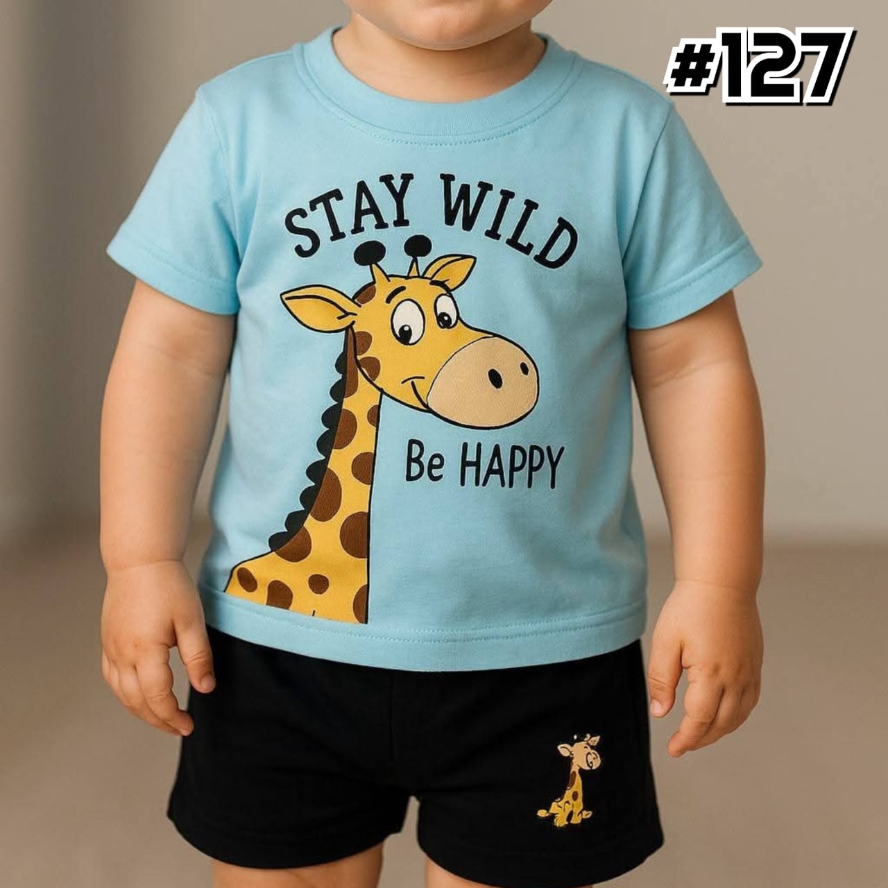 Kids Baby T-shirt Set (6mths-6yrs)