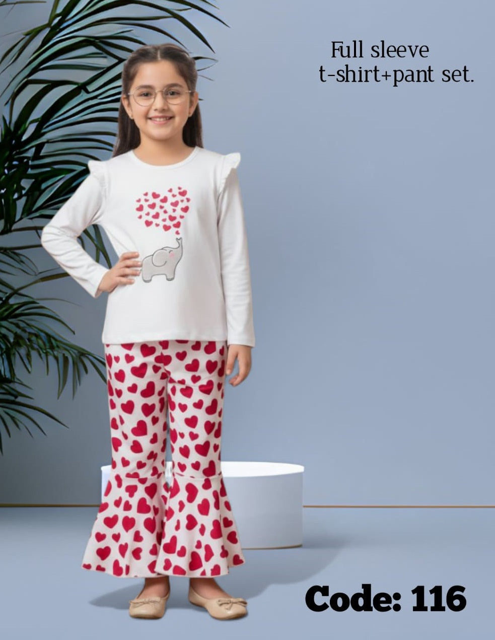 Long T-Shirt & Long Pant Set