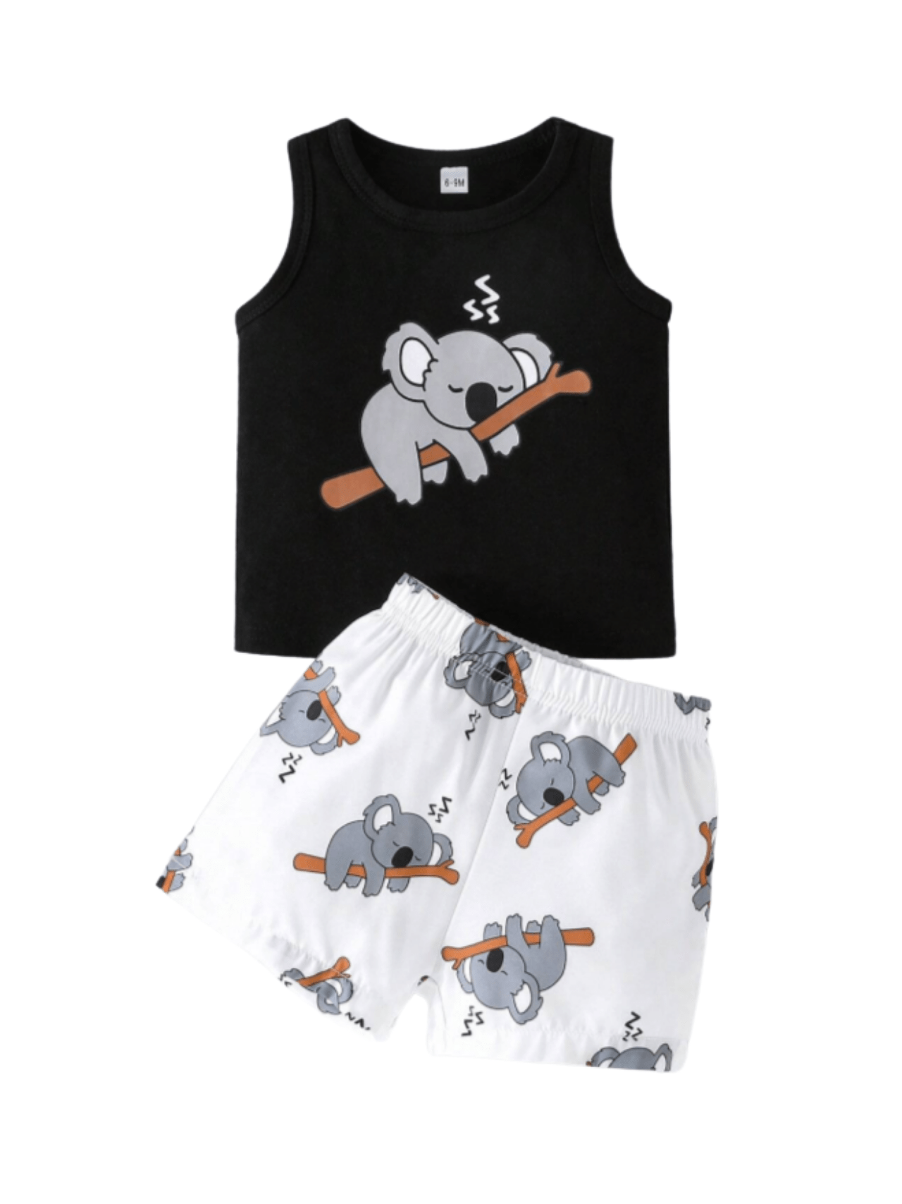 Baby & Kids 2pcs Printed T-shirt Set (3mths - 6yrs) - Childrengoods