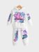Girls' Graffiti Heart Hoodie & Joggers Set