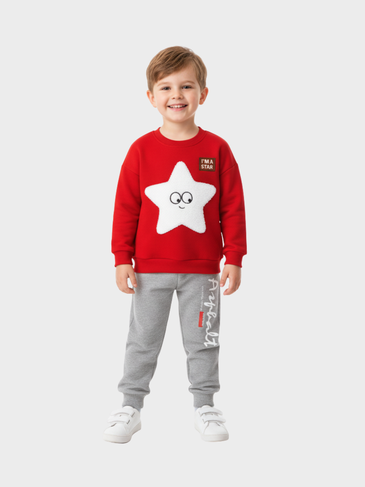 Boys' "I'm A Star" Sweatshirt & Joggers Set