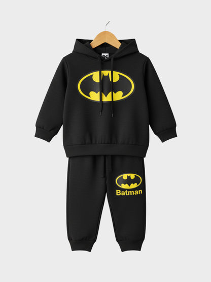 Official DC Batman Logo Hoodie & Joggers Set