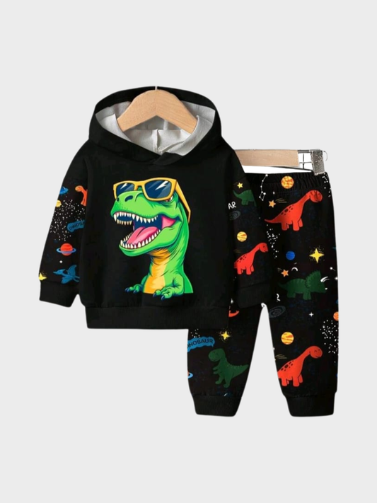 Boys' Cool Dino Hoodie & Joggers Set