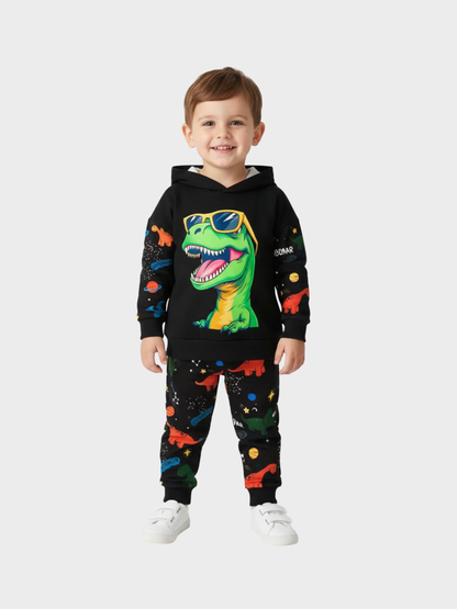 Boys' Cool Dino Hoodie & Joggers Set