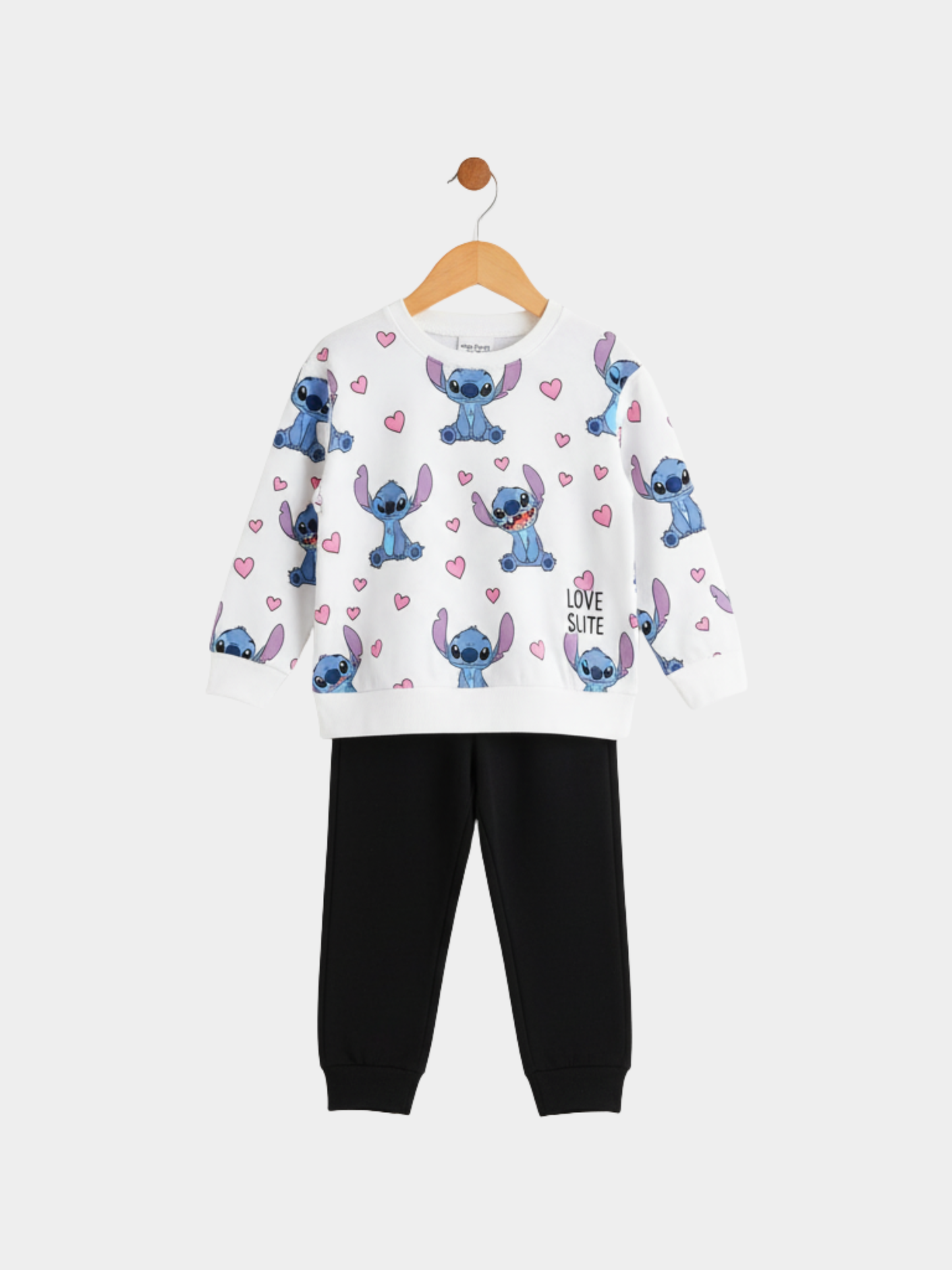 Stitch 'Love Slite' Sweatshirt & Joggers Set