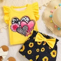 Kids Baby T-shirt Set (6mths-6yrs)