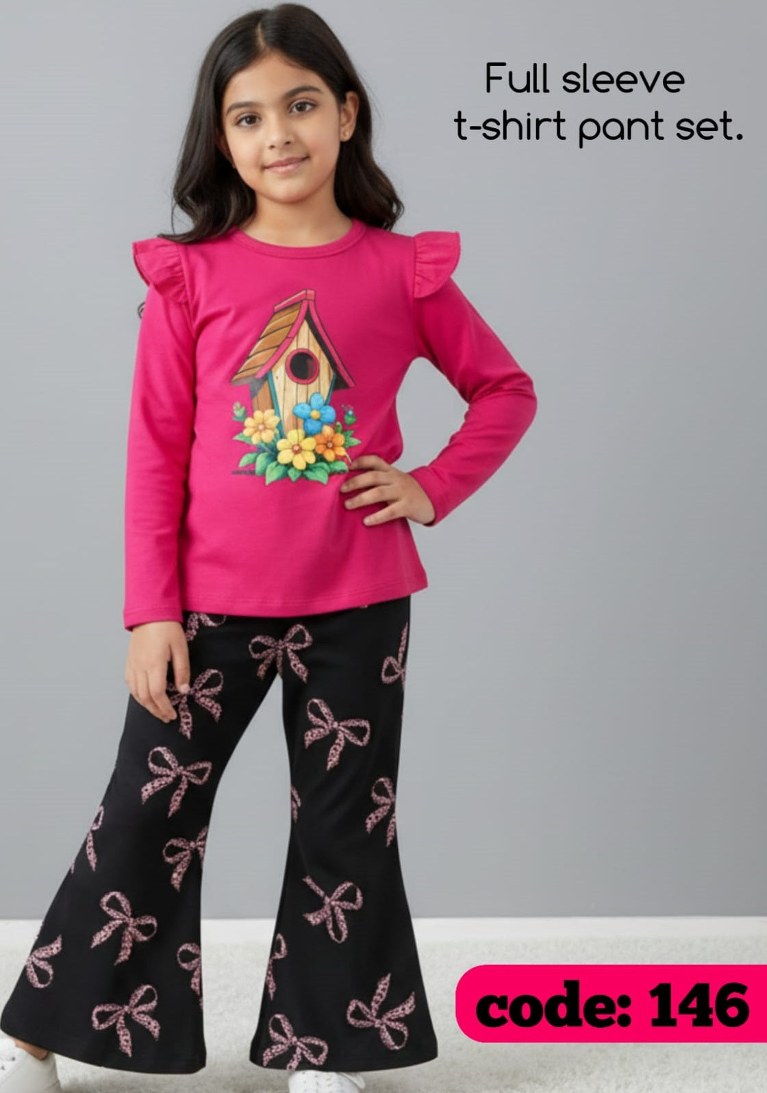 Long T-Shirt & Long Pant Set