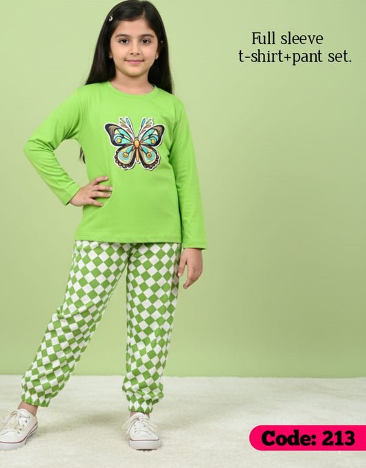 Long T-Shirt & Long Pant Set