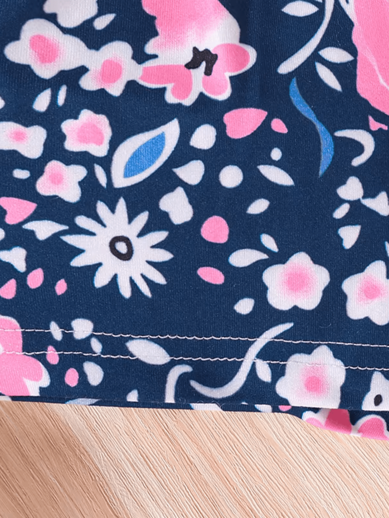 Baby & Kids 2pcs Printed Ruffle T-shirt Set (3mths - 6yrs) - Childrengoods