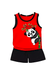 Baby & Kids 2pcs Printed Sleeveless T-shirt & Long Set (3mths - 8yrs) - Childrengoods
