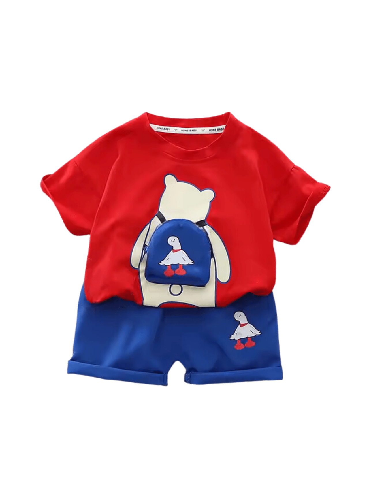 Baby & Kids 2pcs Printed T-shirt Set (3mths - 6yrs) - Childrengoods