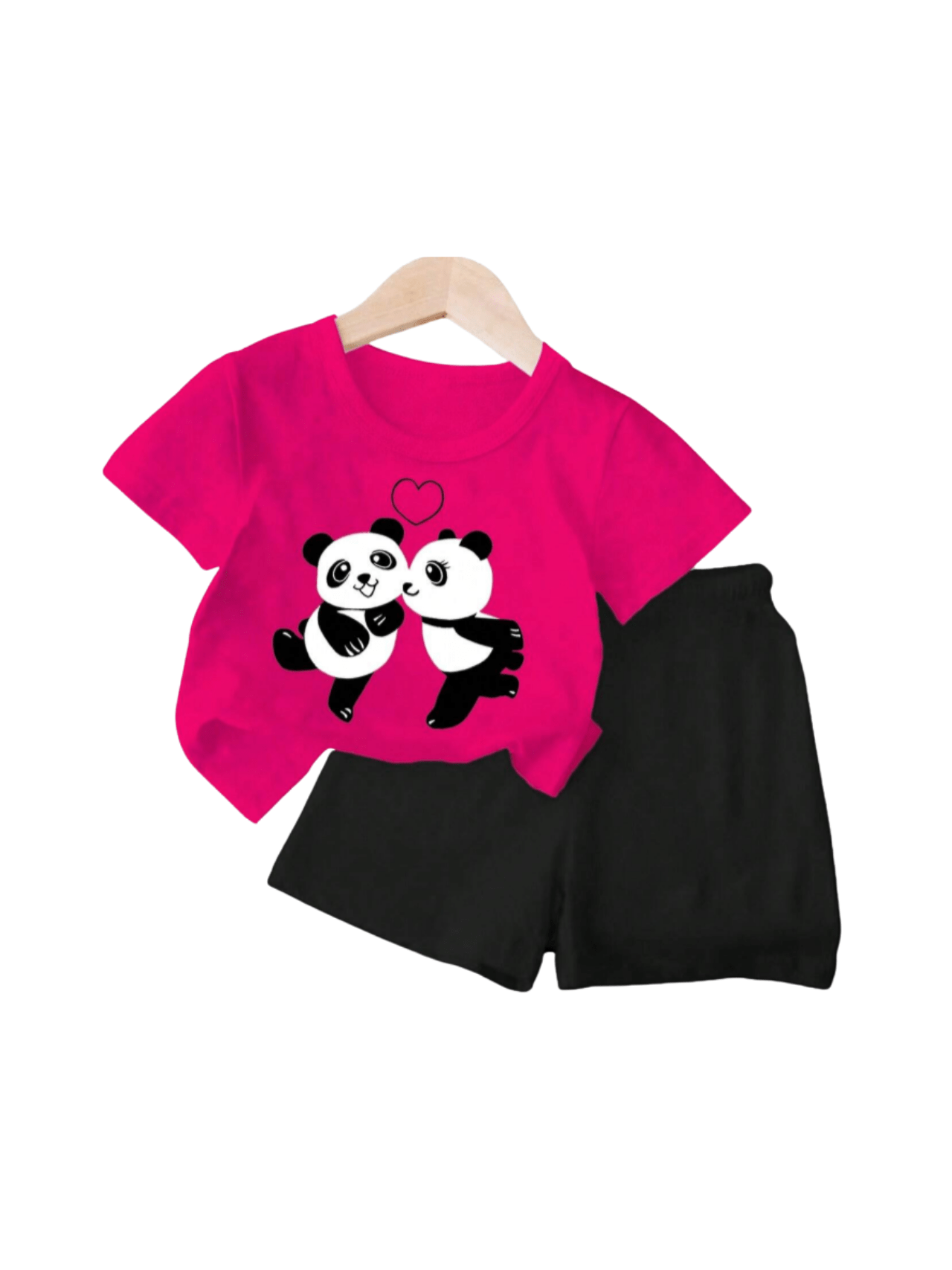 Baby & Kids 2pcs Printed T-shirt Set (3mths - 6yrs) - Childrengoods
