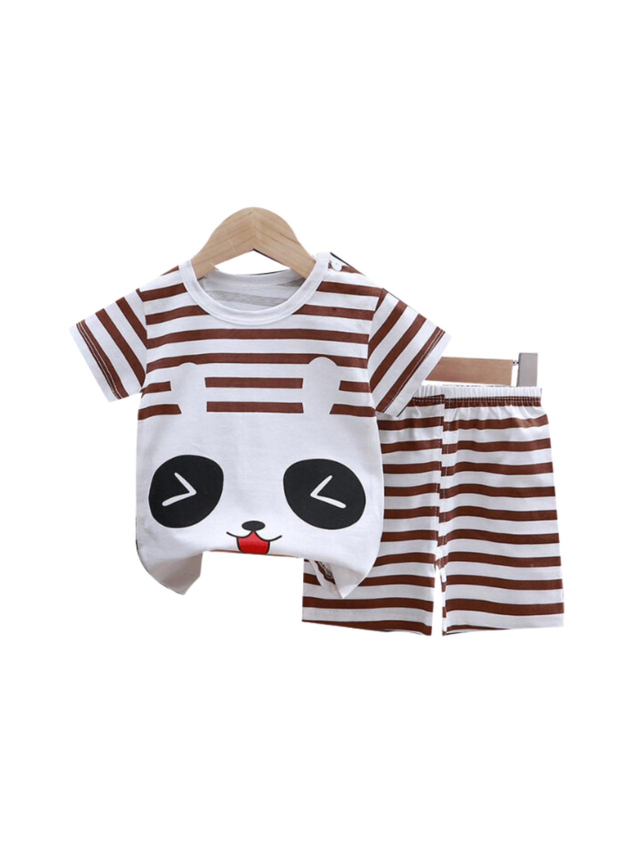 Baby & Kids 2pcs Printed T-shirt Set (3mths - 6yrs) - Childrengoods